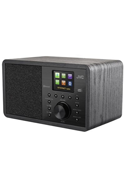 JVC Internet radio RA-E814B, 5W RMS, DAB+/FM tuner, Bluetooth, 2.4 inch color screen, black