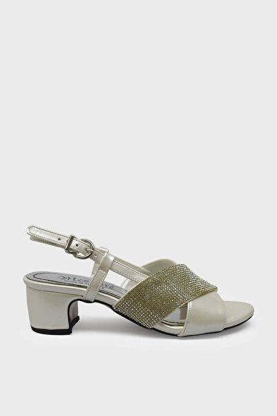 Meshure Kadın Taşlı Abiye Sandalet MSRE202007