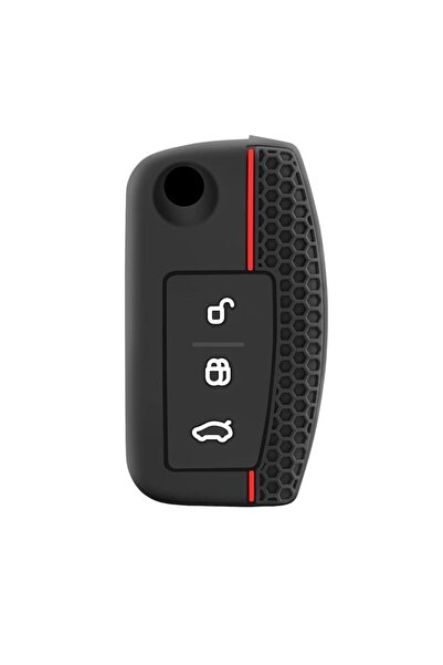 OEM Husă cheie pentru Ford - compatibilă cu Fiesta, Focus 2, C-Max, EcoSport,...