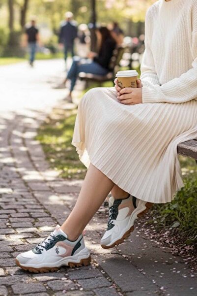 U.S. Polo Assn. U.S. Polo Assn Women's High Sole Comfort Sneakers Usp632 B-1