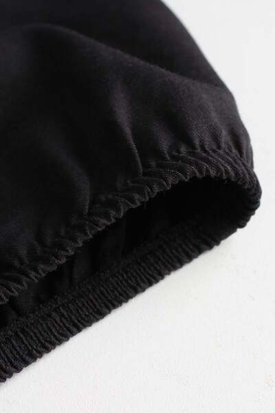 ALLDAY Black Innerwear Cotton Shirt Skirt