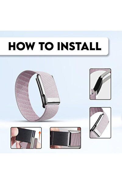 dado Ultra-soft Nylon Sport Band Compatible with WHOOP 5.0, One, Peak, and Life