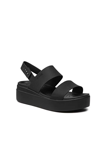 Crocs Women's Brooklyn Low Wedge Sandals Black EU 38-39