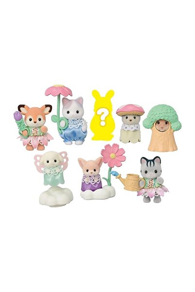 FABBA TOYS 5823 سلسلة سيلفانيان فاميليز بيبي ميني فيجرز فلاور سيريز مجسم مفاج...