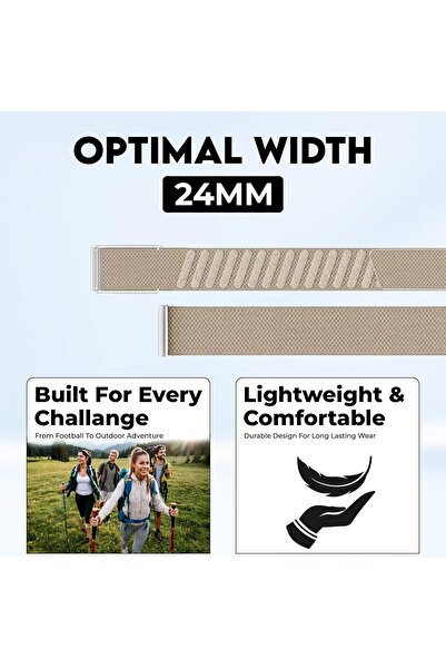 dado Ultra-soft Nylon Sport Band Compatible with WHOOP 5.0, One, Peak, and Life