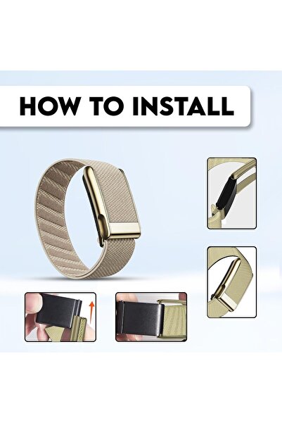 dado Ultra-soft Nylon Sport Band for WHOOP 5.0, One, Peak & Life