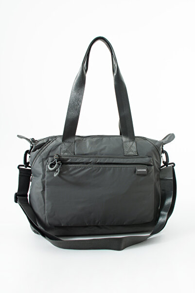 Sanmorris Expandable Side Zipper Parachute Fabric Adjustable Shoulder Bag