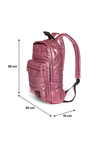 Biggdesign Moods Up Calm Quilted Backpack Silver