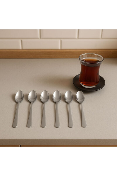 SİHİRLİ AYAKLAR 6-piece tea spoon set: stylish and practical tea spoons