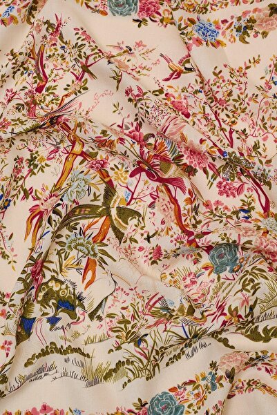 Rumon Magnetic Double-Sided Floral Patterned Scarf