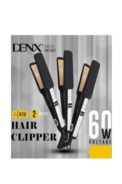 Denx Hair Straightener Iron With 4 Temperatures For Home And Salon Use Dx1352