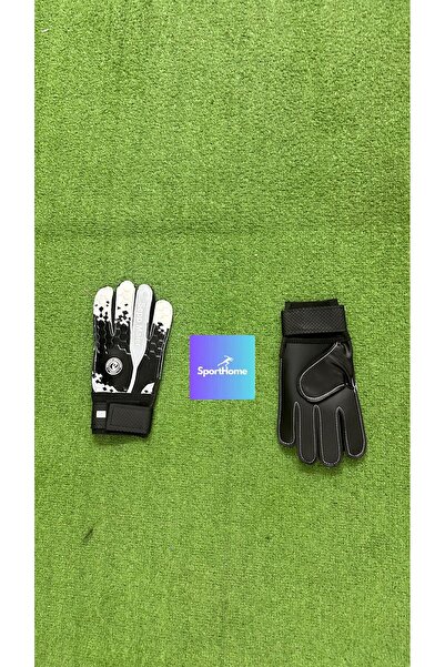 sporthome Kemikli Profesyonel Kaleci Eldiveni Bilek Bandajlı Latex Çocuk Ve Y...