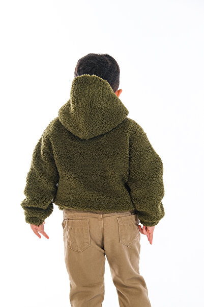 Classio Kids Boy's Plush Zippered Lined Coat