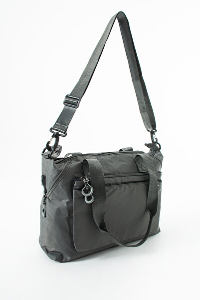 Sanmorris Expandable Side Zipper Parachute Fabric Adjustable Shoulder Bag