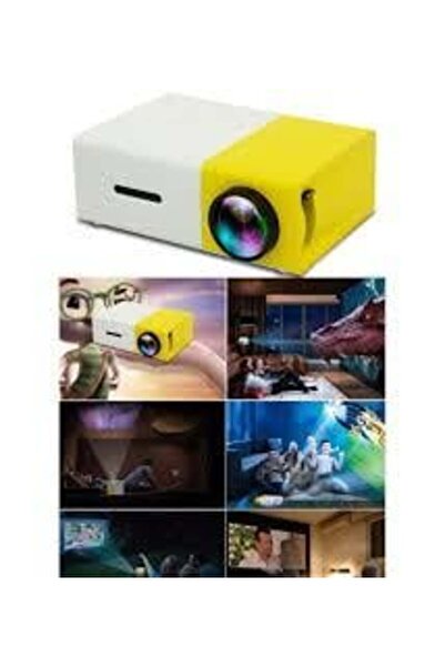 hızlı store Mini Portatif Taşınabilir HDMI / USB / SD Kart LED Ultra HD Ev Si...