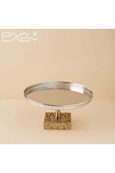 DIVA LADY Royal serving stand with decorative base – luxurious size 26 x 13 x 10 cm