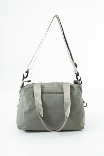 Sanmorris Expandable Side Zipper Parachute Fabric Adjustable Shoulder Bag