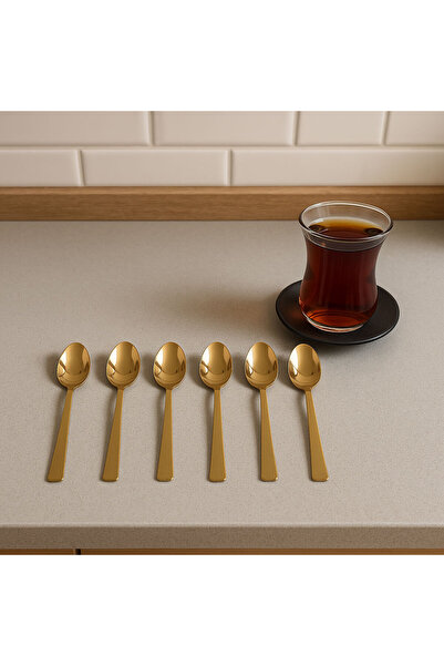 SİHİRLİ AYAKLAR 6-piece tea spoon set: stylish and practical tea spoons