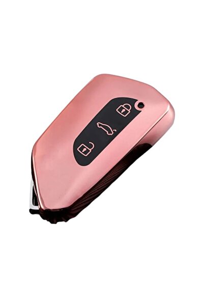 OEM Husă cheie pentru VW Golf 8 / Skoda Octavia A8 / SEAT Leon MK4 - Roz