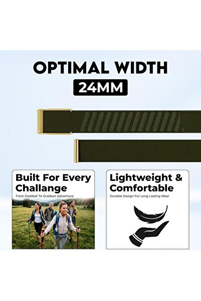 dado Ultra-soft Nylon Sport Band Compatible with WHOOP 5.0, One, Peak, Life (Not for Gen 4)