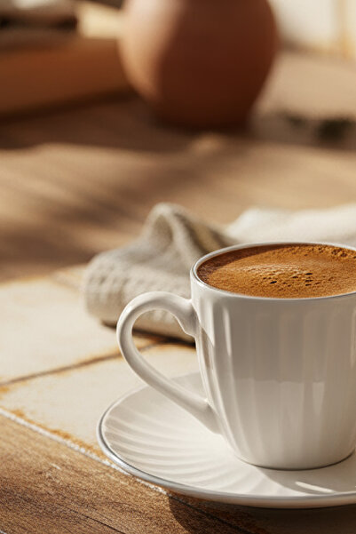 Bambum Karizma 6-Person Coffee Cup Set Platinum