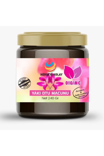 Herşeyi Kolay Yakı Otlu Macun 240gr Bitkisel Yakı Otu Macunu