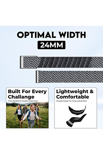dado Ultra-soft Nylon Sport Band Compatible with WHOOP 5.0, One, Peak & Life — Not for Gen 4