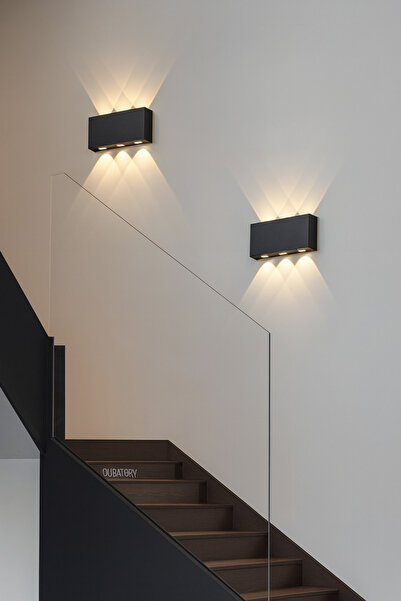 kialed 3x3 Dekoratif Çift Yönlü Aplik – 12W