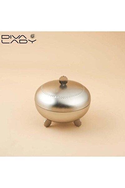 DIVA LADY 🍬 An elegant serving box – luxurious silver design for all occasions ✨