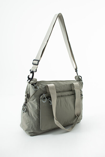 Sanmorris Expandable Side Zipper Parachute Fabric Adjustable Shoulder Bag