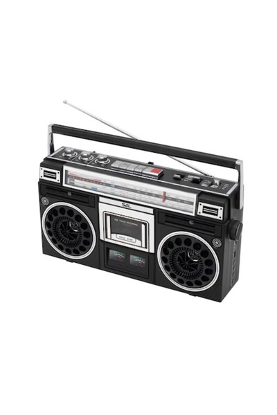 Sal RRT BROOKLYN Stereo Cassette Player with Radio, Bluetooth, USB, microSD, MP3, Recording