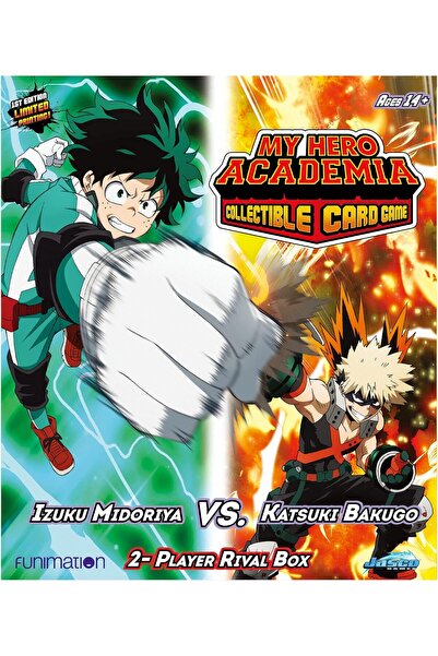 My Hero Academia لعبة بطاقات التداول 2 - مجموعتان من البطاقات للعب - ميدوريا ...