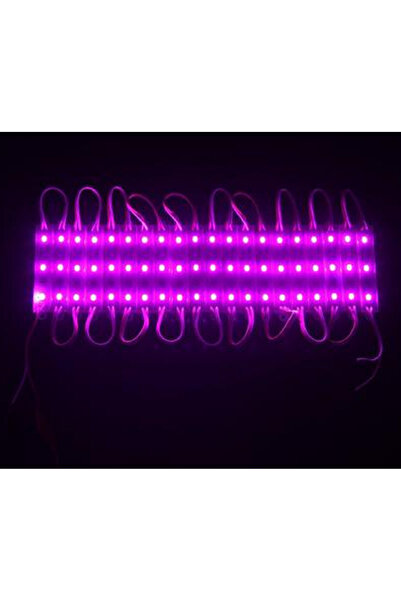 GARRA 10 Adet 1w Watt Mor Modül Led 2835 12 Volt Mor Işık
