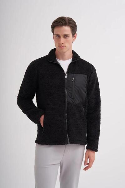 Cazador 50960 Erkek Dik Yaka Sweat Hırka