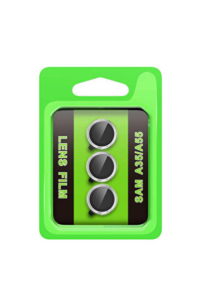 CT STONES Galaxy A35 5g Raze Metal Camera Lens - Silver