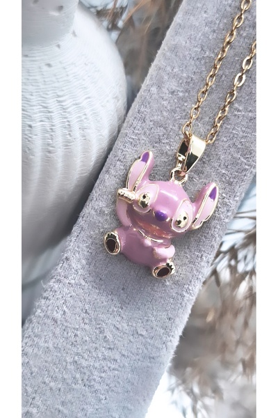 Serenity Lilo Stitch Çelik Kolye 03