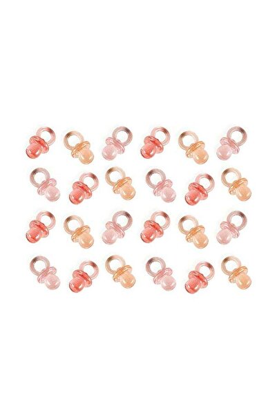 Generic Pink Pacifier Favor 24pcs, Baby Shower Party Favor