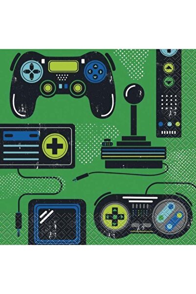 Generic Gamer Birthday Lunch Napkin