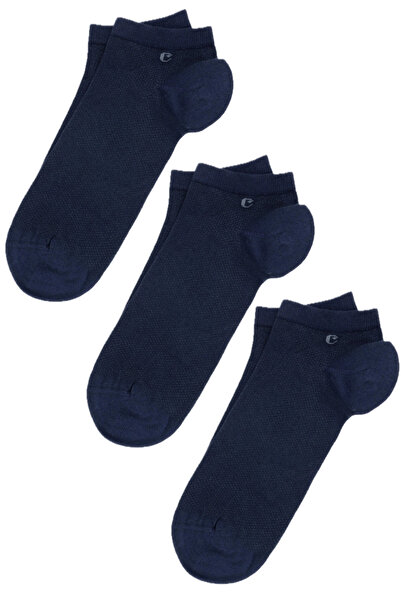 Cacharel 3-Piece Men's Booties Cotton Blend Socks