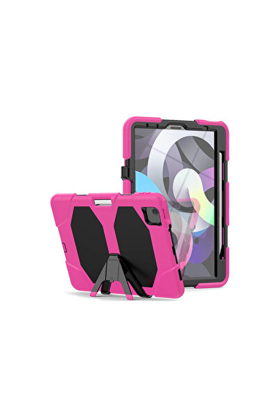 Twin Store غطاء حماية لجهاز ايباد 11 (2020) - وردي