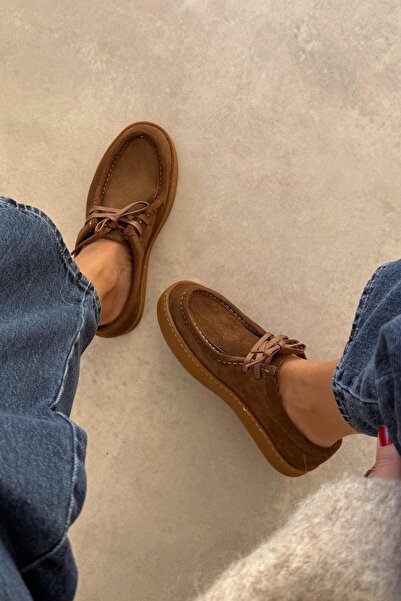 nope21shoess Παπούτσια από γνήσιο δέρμα Rush Camel