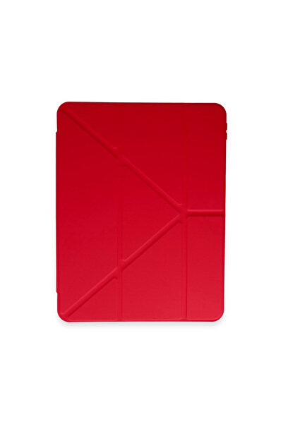 Twin Store حافظة تابلت باد 6 مارس مع حامل قلم - أحمر