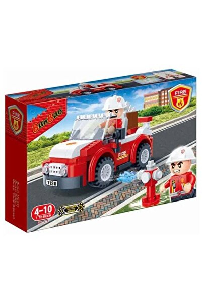 Generic Fireman Car Building Set 110pcs