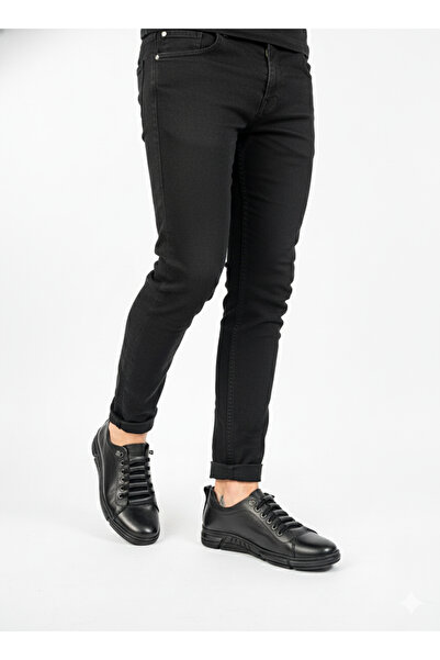 shot night Genuine Leather Full Orthopedic Comfortable Men's Shoes