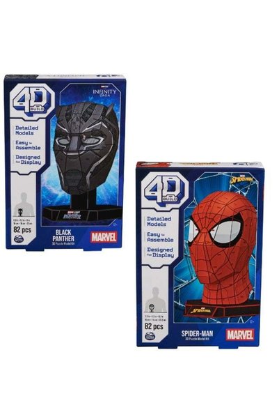 Generic 4D Build Puzzle, Marvel Model Kit with Stand 82 Pcs | Wakanda Forever...