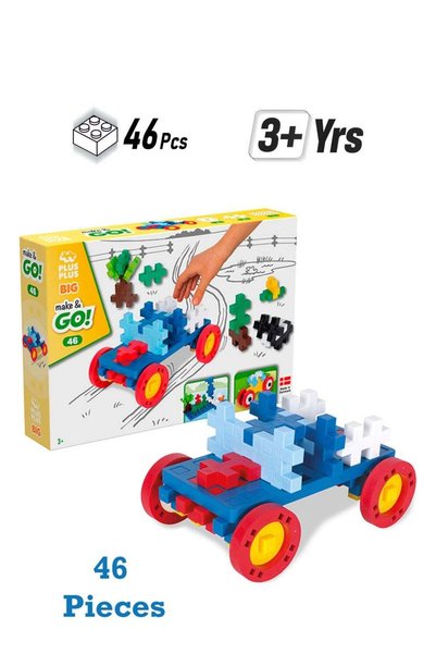 Generic Creative Building Blocks, Big Vehicles Set, Construction Toy, Plusplu...