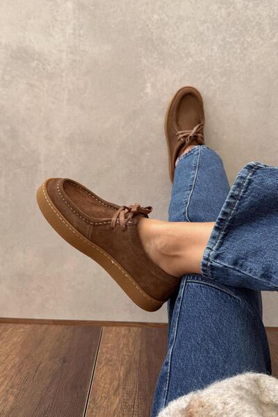 nope21shoess Παπούτσια από γνήσιο δέρμα Rush Camel