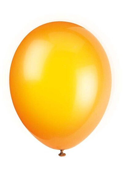 Generic 12" Pack Of 10 Citrus Orange Balloons