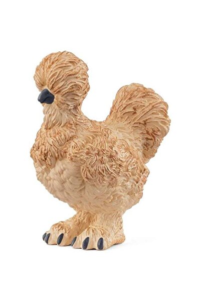 Generic Farm World Silkie Chicken Figure (5.61 X 2.59 X 5.99 Cm)