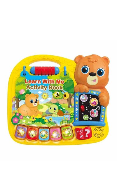 Generic Winfun Learn With Me Activity Book Interactive Learning Fun for Toddl...